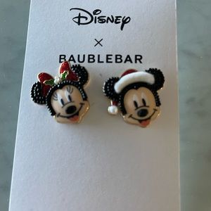 Bauble bar Disney earrings.